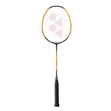 Yonex Badmintonschläger Nanoflare 001 Feel (grifflastig, flexibel) gelb - besaitet -